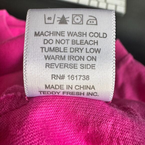 Teddy Fresh x Looney Tunes Sylvester Tweety Pink Long Sleeve Graphic Shirt M - Picture 5 of 10